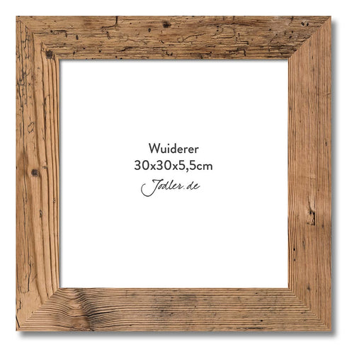 Altholzbilderrahmen 30x30|5,5cm